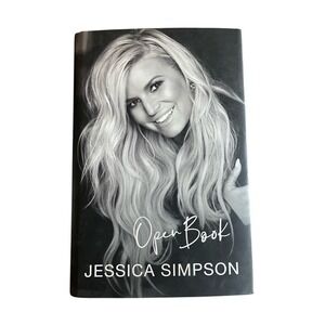 Jessica Simpson open book 1st edition 2020 hardcover music singing autobiography